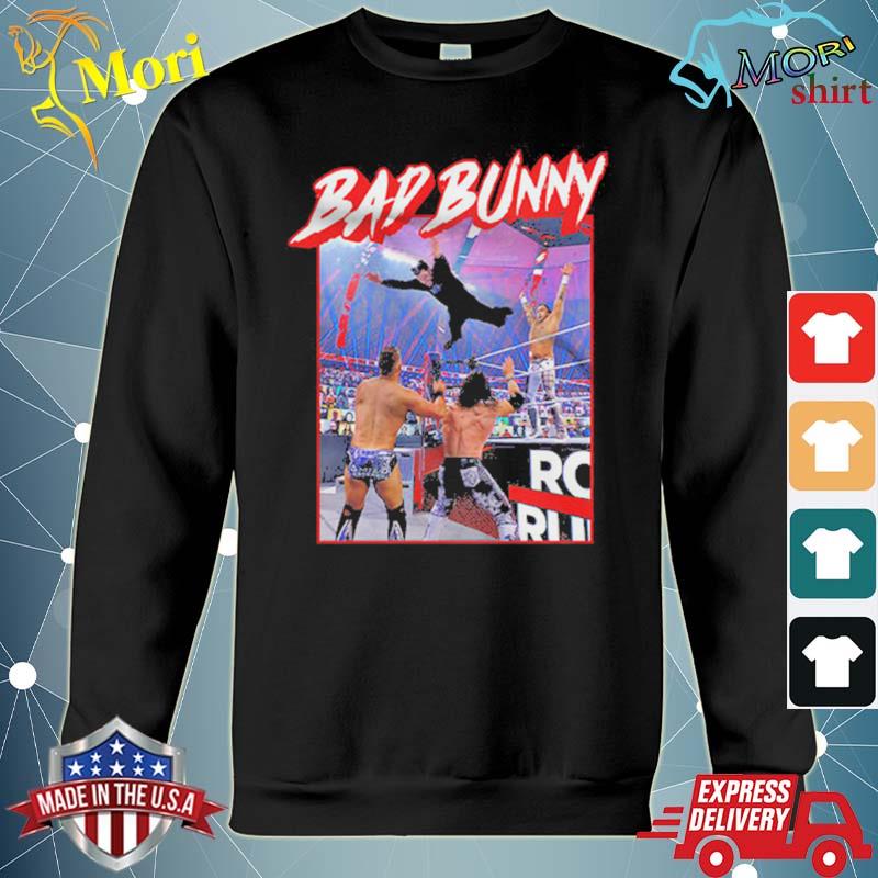 Official Bad Bunny Royal Rumble Splash T-Shirt hoodie