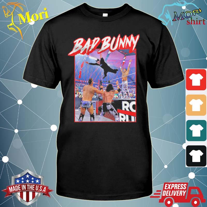 Official Bad Bunny Royal Rumble Splash T-Shirt