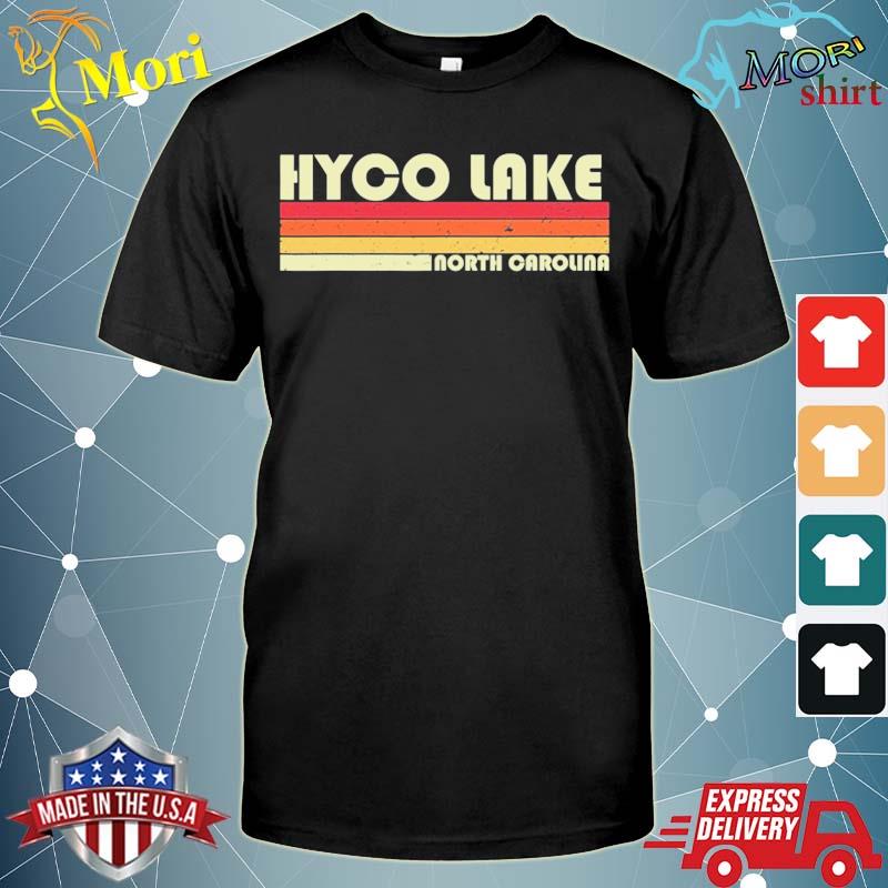Hyco lake north carolina funny fishing camping summer gift shirt
