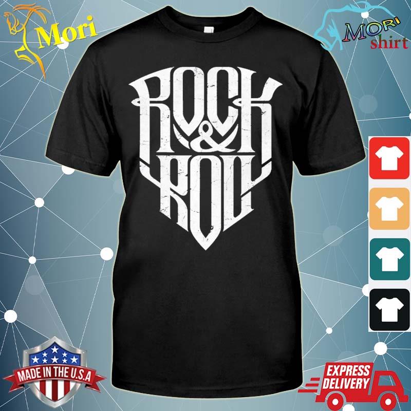 I love rock and roll music graphics rock and roll shirt
