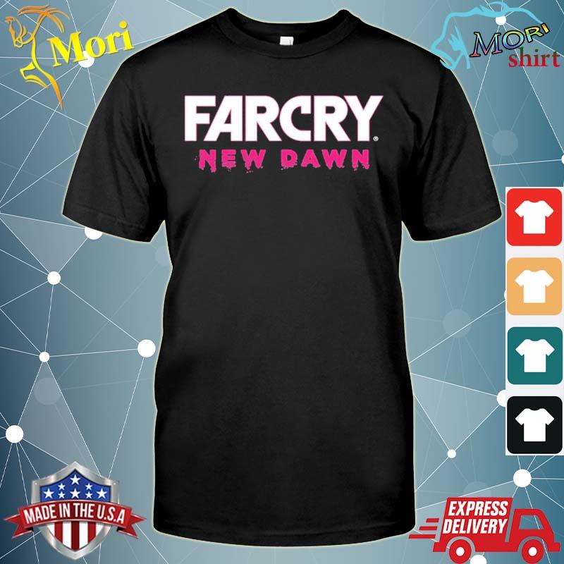 Far Cry New Dawn Text Logo Shirt Hoodie Sweater Long Sleeve And Tank Top