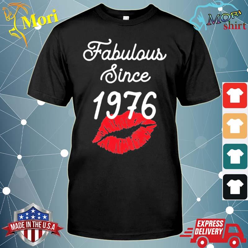 Womens Fabulous Since 1976 Chapter 45 Funny 45 Birthday Gift Shirt Hoodie Sweater Long Sleeve And Tank Top