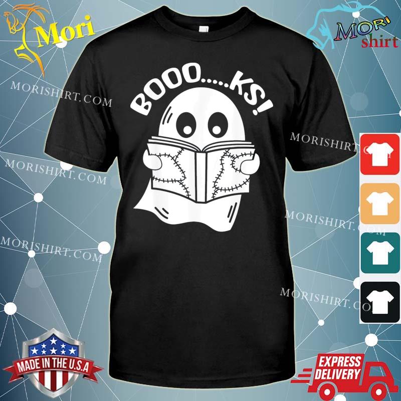 Spooky Boooks Reading Halloween Book Lover Costume T-Shirt