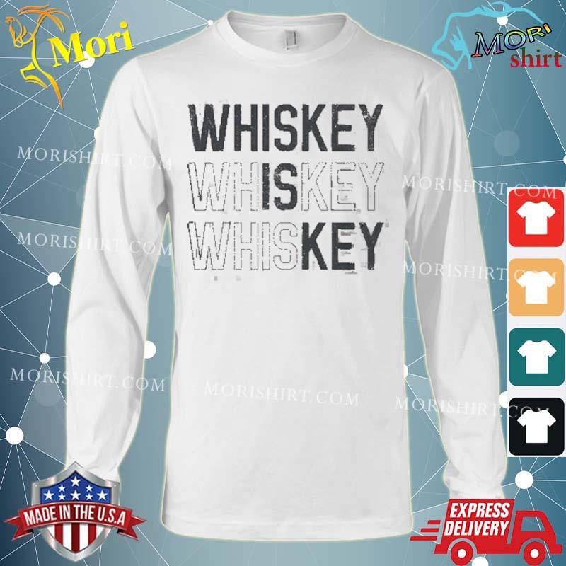 Whiskey Is Key T-Shirt Long Sleeve