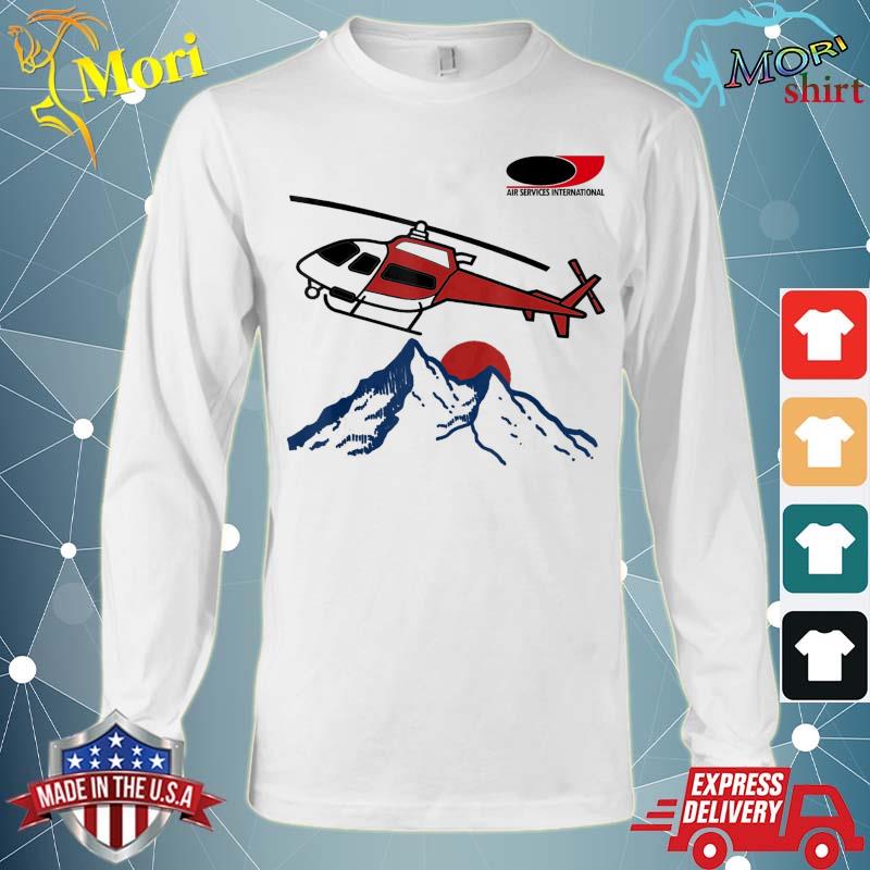 Napoleon Movie Parody for Pedro Air Services Helicopter Tee Shirt Long Sleeve