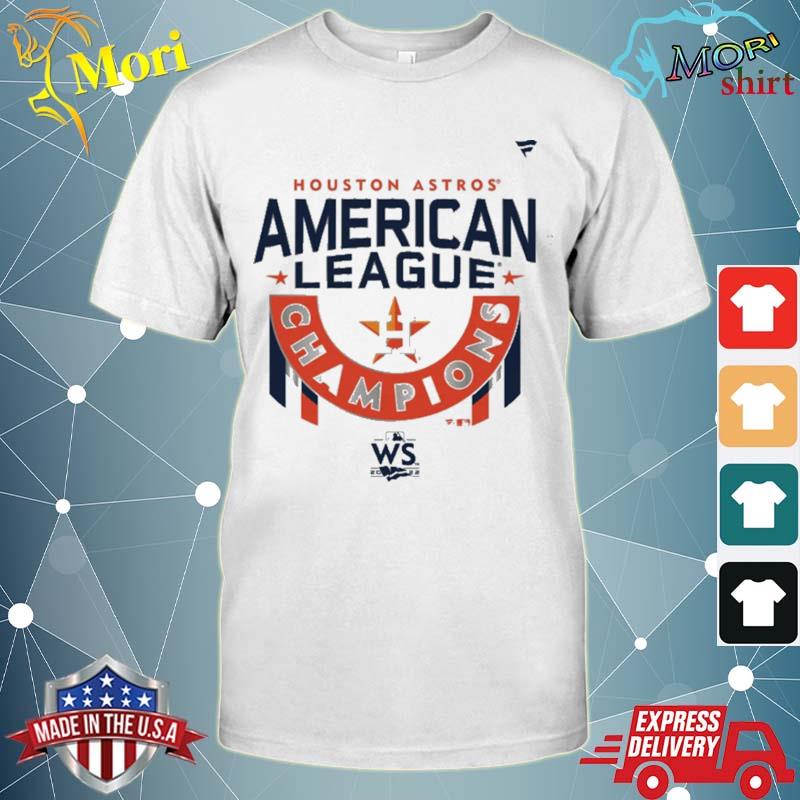 Official Houston Astros American League Champions Locker Room Twitter Tee Shirt
