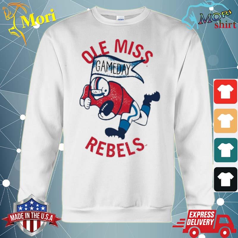 Ole Miss Gameday Rebels Retro Player Tee Shirt hoodie